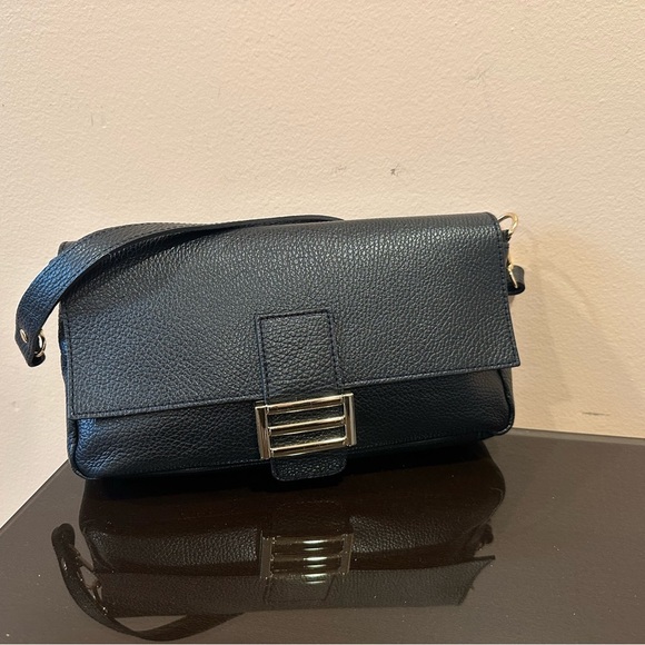 Elegant Black Leather women’s purse Divine Firenze made in Italy - Picture 2 of 9